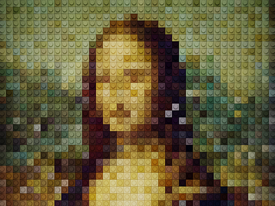 Mona Lisa 3d 3d art art blender code creativecoding design openframeworks