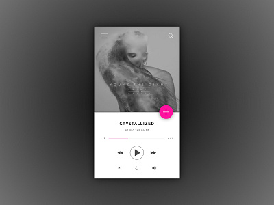 Daily UI Challenge 009: Music Player