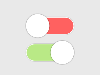 Daily UI Challenge 015: On Off Switch components daily ui daily ui challenge daily ui challenge 015 design on off switch switch ui