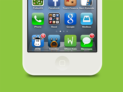 Whizz-Kidz App Icon app green icon icons ios iphone white