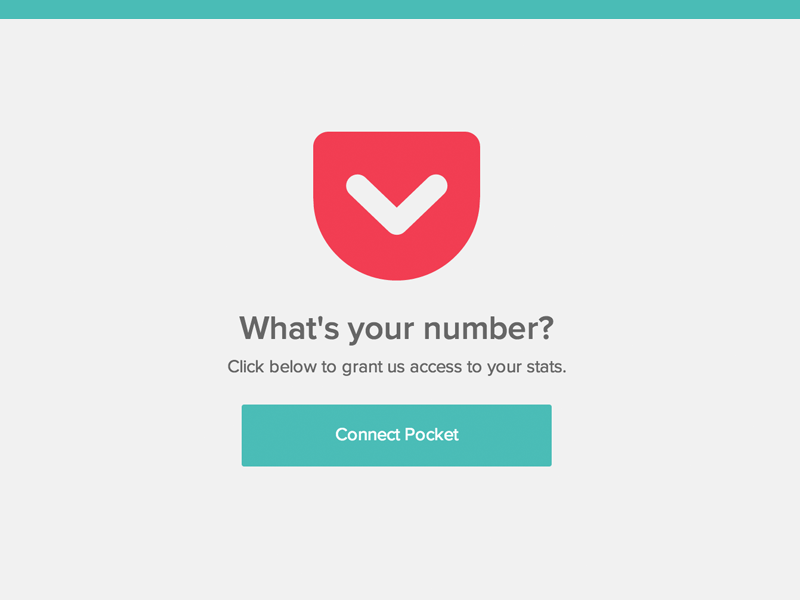 Pocket Count by Stu Greenham on Dribbble