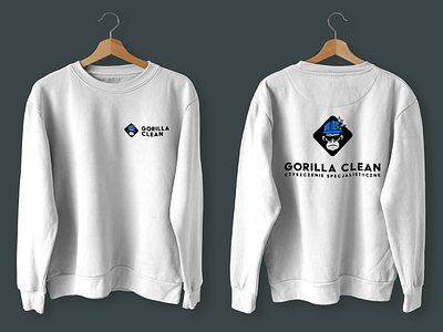 Gorilla Clean Sweatshirt Design