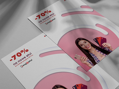 Moje Etui A5 Flyer Design branding design fashion graphic design illustration logo