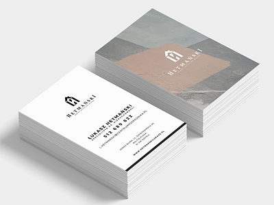 Hetmański Business Cards Design app branding design graphic design illustration logo typography ui ux vector