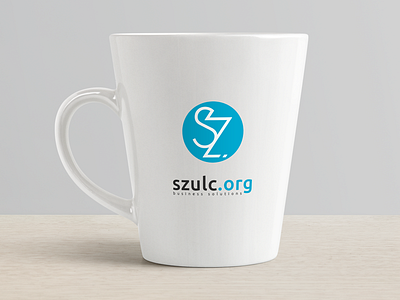 Szulc.org Logo Application on the ceramic mug