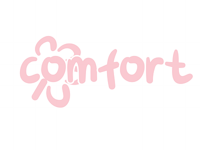 Search for comfort logo-pink