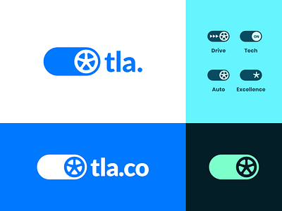 Introducing: TLA blue branding color design minimal new project simple