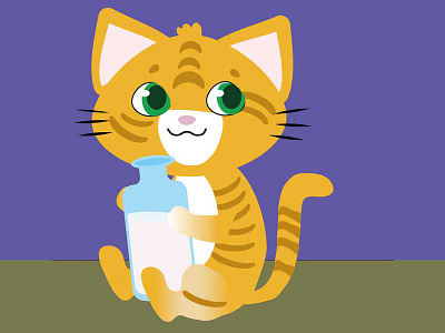 Cat Ginger by Aimee on Dribbble