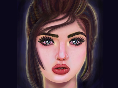 Portrait / Digital art.