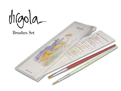 Virgola Brushes Set