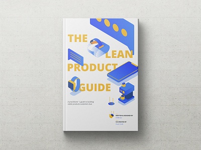 Lean Product Guide Cover Design book concept cover design illustration product