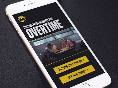 Buffalo Wild Wings - Adver-gaming design interactive mobile ui