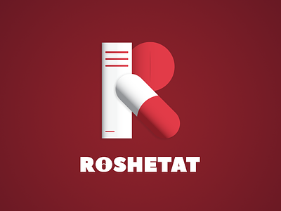 Roshetat artwork creative design logo design medical medical logo