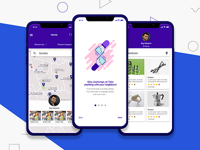 Exchange App Ui Kit art creative design graphichex ui ux