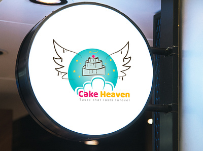 Logo Design for Cake heaven brand branding design graphic design logo minimal