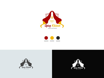 Creative Logo Design for Restaurant - Spicy Kitchen