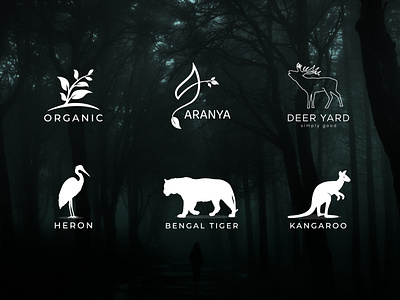 Elegant Minimalist Animal & Nature Logo - Logofolio