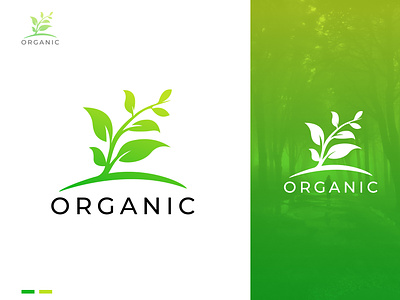 Elegant Minimalist Organic Logo Design - Nature Logo brand branding clean creative design graphic design logo logo design minimal minimalist modern nature organic simple