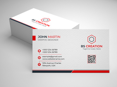 Creative Business Card Design for - Stationary Design branding business card business card design corporate creative design graphic design minimalist modern visiting card