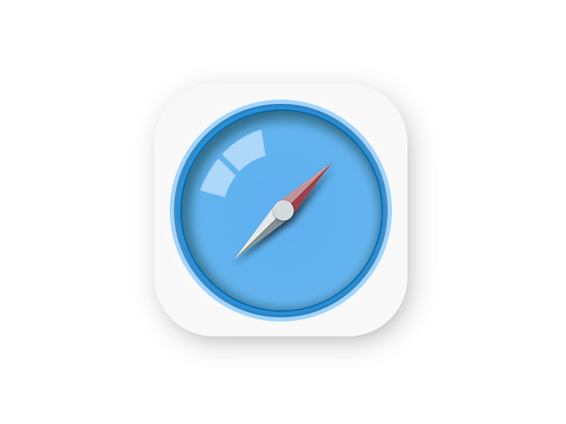 cute safari icon aesthetic blue