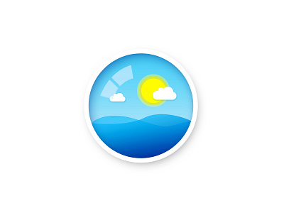 Weather Icon app cloud icon ios iphone sun ui weather