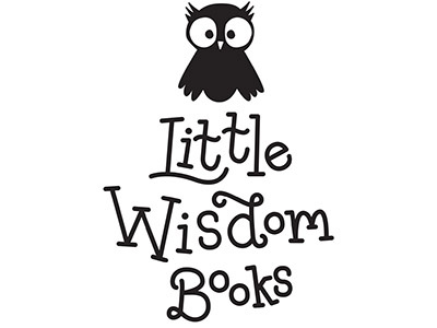 Little Wisdom Books Logo books childrens books illustration logo owls typography