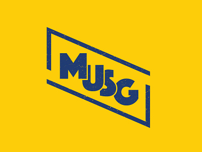 MUSG Logo Type design illustration letter logo marquette school type typography university