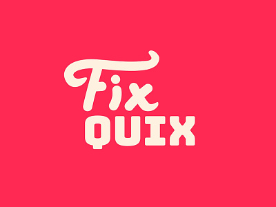 Fixquix - Meat packaging concept branding icon illustration letter logo mark meat turkey
