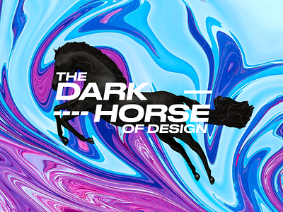 the dark horse of design / self-portrait brand identity branding dark design horse self portrait vietnam