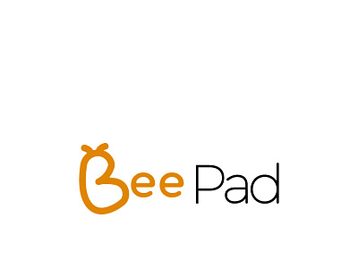 BeePad app branding logo typography