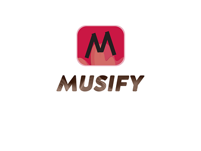 LOGO DESIGN FOR A MUSIC APP (MUSIFY) app branding design graphic design illustration logo musicapp musify vector