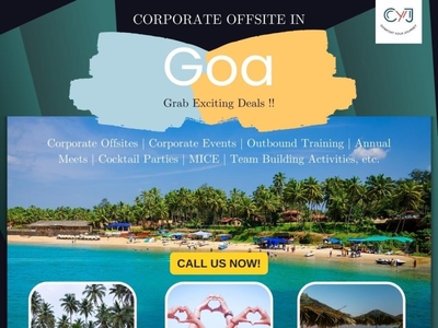 Corporate Outing In Goa - Corporate Offsites in Goa by Swati on Dribbble