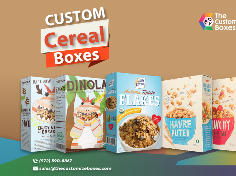 Custom Cereal Boxes by The Customize Boxes on Dribbble