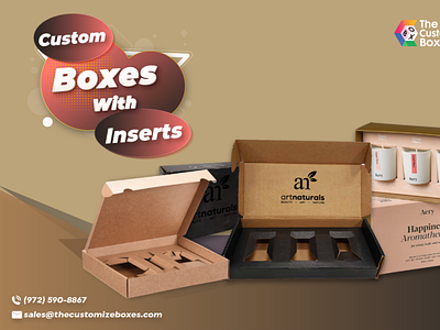 Custom Boxes with Inserts by The Customize Boxes on Dribbble