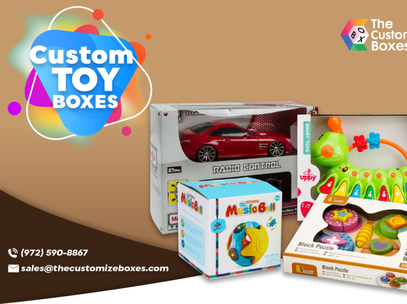 Custom Toy Boxes by The Customize Boxes on Dribbble