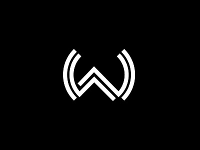 CWD and W ICON branding graphic design logo
