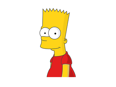 Desktop Portrait character design hireme simpsons sketch ui ux vector