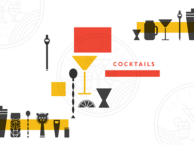Cocktail Bar Branding alcohol bar branding cocktail cocktail bar cocktails drink drinks menu menu