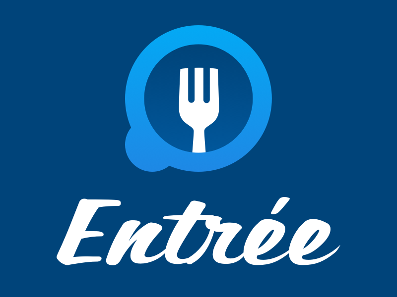 Entrée Logo Treatment by Mark Malstrom on Dribbble