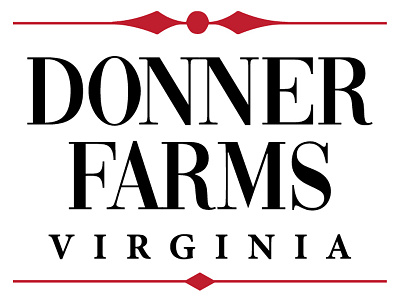 Donner Farms Logo Design blake andujar logo design donner farms donner farms farm event facility farm event facility