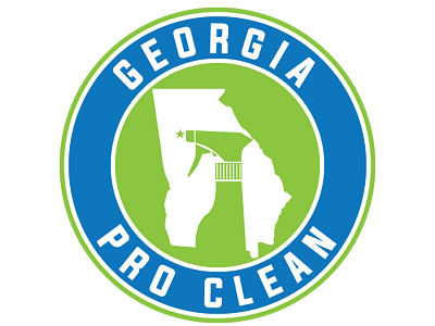 Georgia Pro Clean Logo Design design georgia pro clean