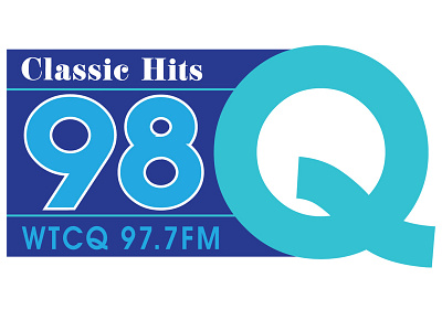 98Q Radio Station Logo Design 98q radio station 98q radio station dennis jones dennis jones logo design by blake andujar radio station logos radio station logos