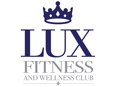 LUX FITNESS AND WELLNESS CLUB Rebrand Logo