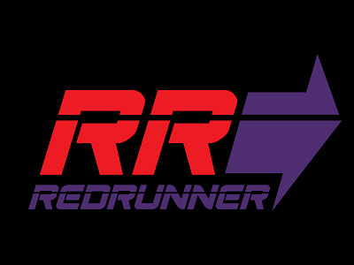 REDRUNNER Trucking Transportation Company Logo logo design by blake andujar redrunner logo redrunner logo rr logo transportation company logo transportation company logo