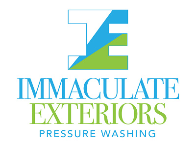 Immaculate Exteriors Pressure Washing Logo