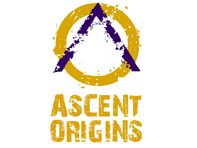 Ascent Origins Outdoor Adventure Group Logo logo design by blake andujar mountain climbing logo outdoor adventure logo
