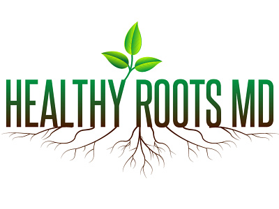 Healthy Roots MD logo design