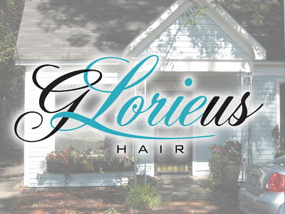 GLorieus Hair Logo and Branding