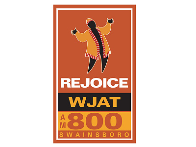 WJAT AM800 Rejoice Radio Station Logo gospel music wjat am800 rejoice radio station