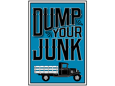 Dump You Junk Logo dumping junk hauling